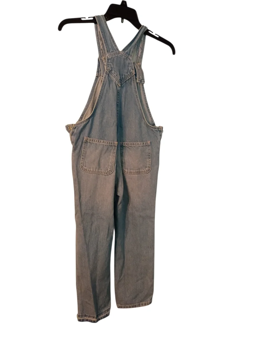 GUC Old Navy Light Blue Denim Kids Girls Overalls Size 6/7